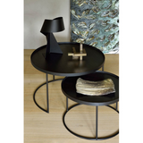 Ethnicraft Tray Nesting Coffee Table Set