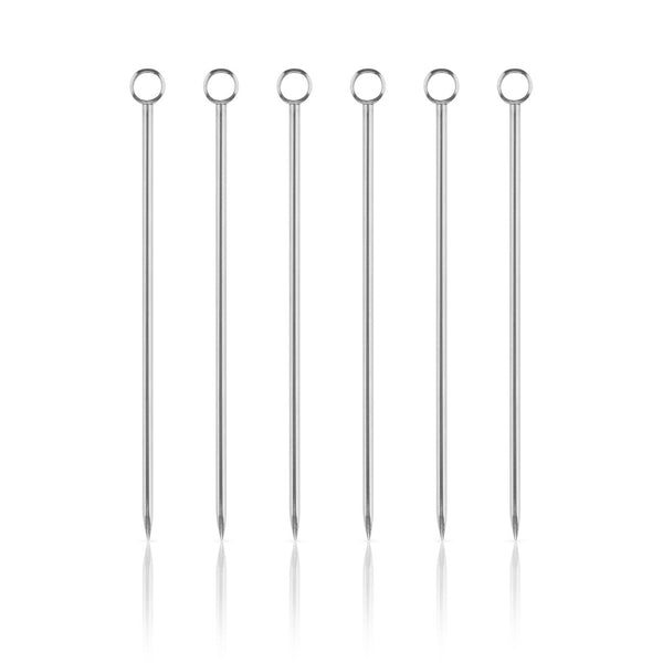 Stainless Steel Cocktail Pick - Set 6