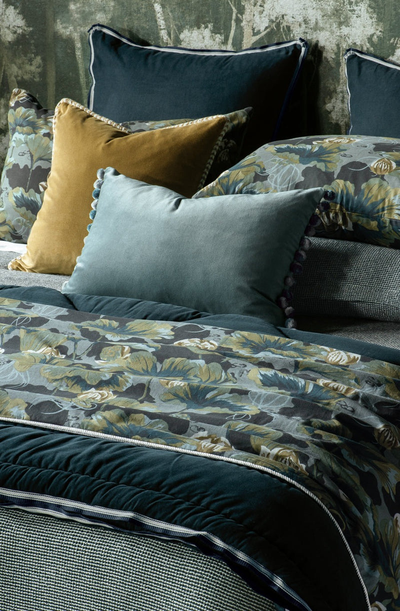 Tessere Prussian Blue Comforter