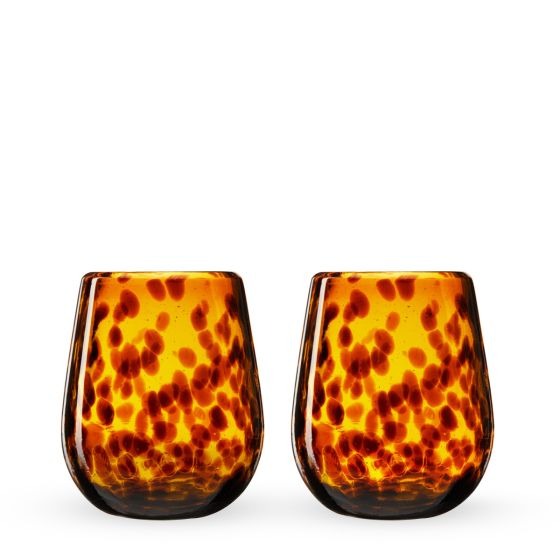 Tortuga Stemless Wine Glass (Set of 2)