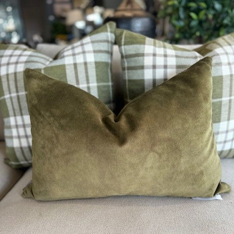 Lovely Moss Lumbar Cushion