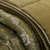 Waterlilly Olive Comforter