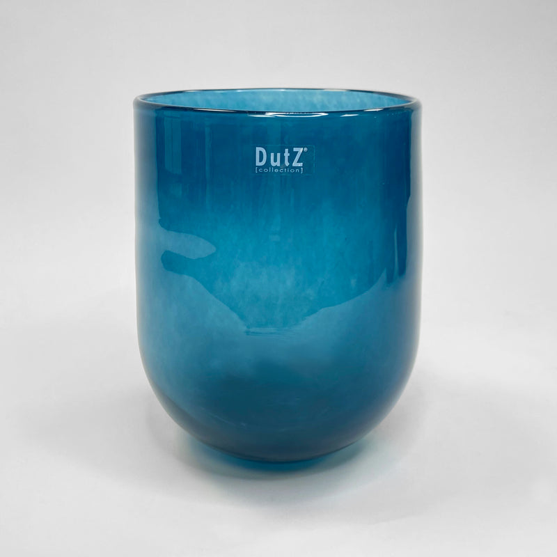 Barrel Vase - Blue - 24cm