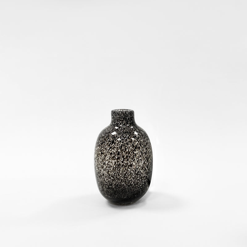 Black Leopard Tall Bud Vase