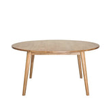 Vassa Round Table 150cm - Natural Oak