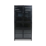 Hugo Iron & Glass 2-piece Cabinet