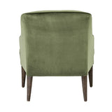 Olive Velvet Chair