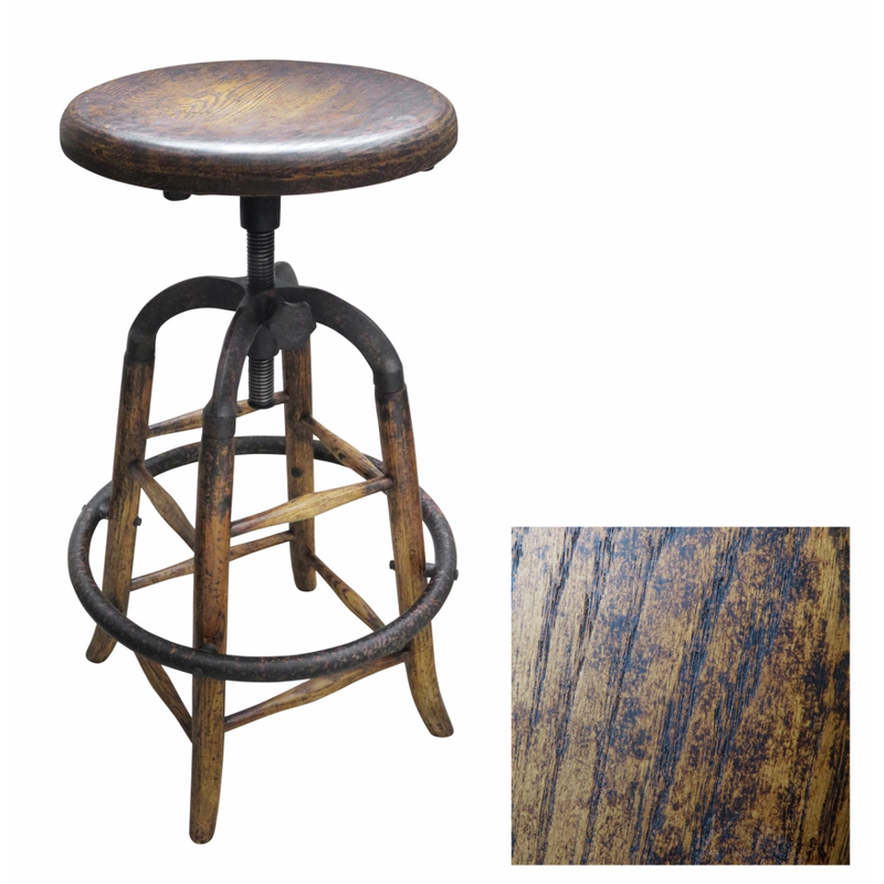 Oxfordshire Dark Oak Bar Stool