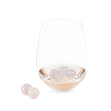 Rose Quartz Wine Gems (Set 6)