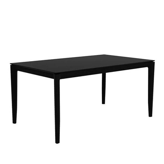 The Bok Dining Table 140cm BLACK