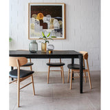 The Bok Dining Table 180cm BLACK