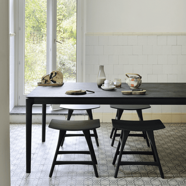 The Bok Dining Table 220cm BLACK