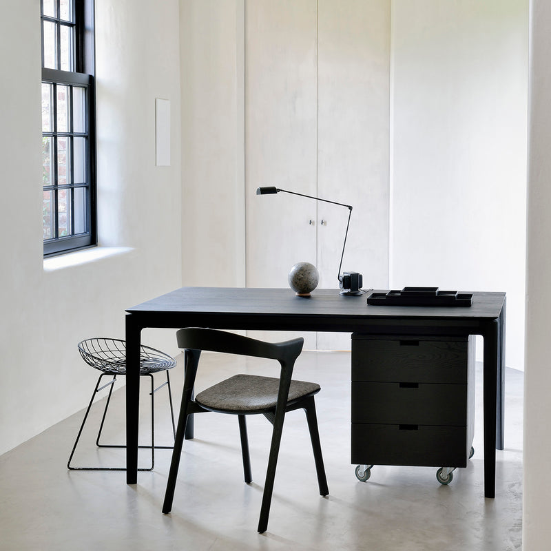 The Bok Dining Table 160cm BLACK